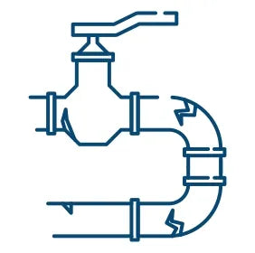 Schwermetalle im Leitungswasser Schaubild altes Rohr