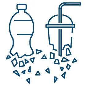 Mikroplastik im Leitungswasser Schaubild