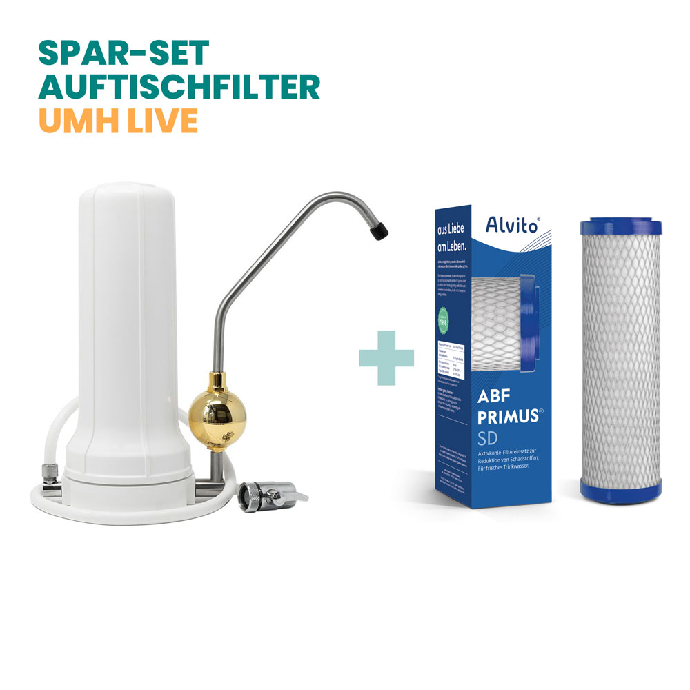 Alvito Auftisch Wasserfilter Set UMH Live Vorstellung