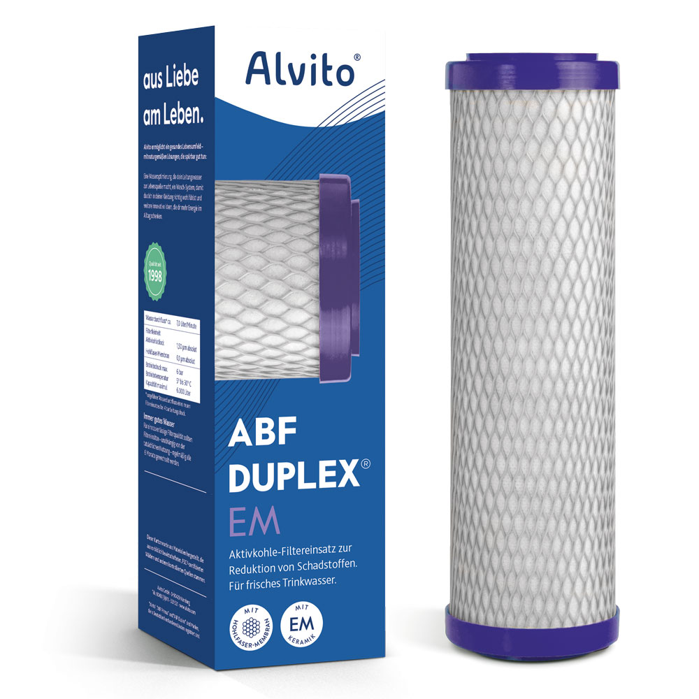 Alvito ABF Duplex EM Filtereinsatz Komposition
