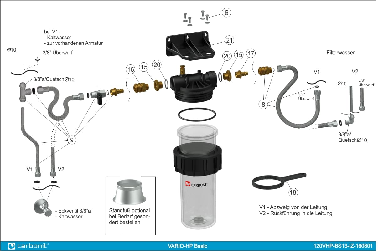 carbonit_vario-hp_basic_einbaufilter_zeichnung_stueckliste