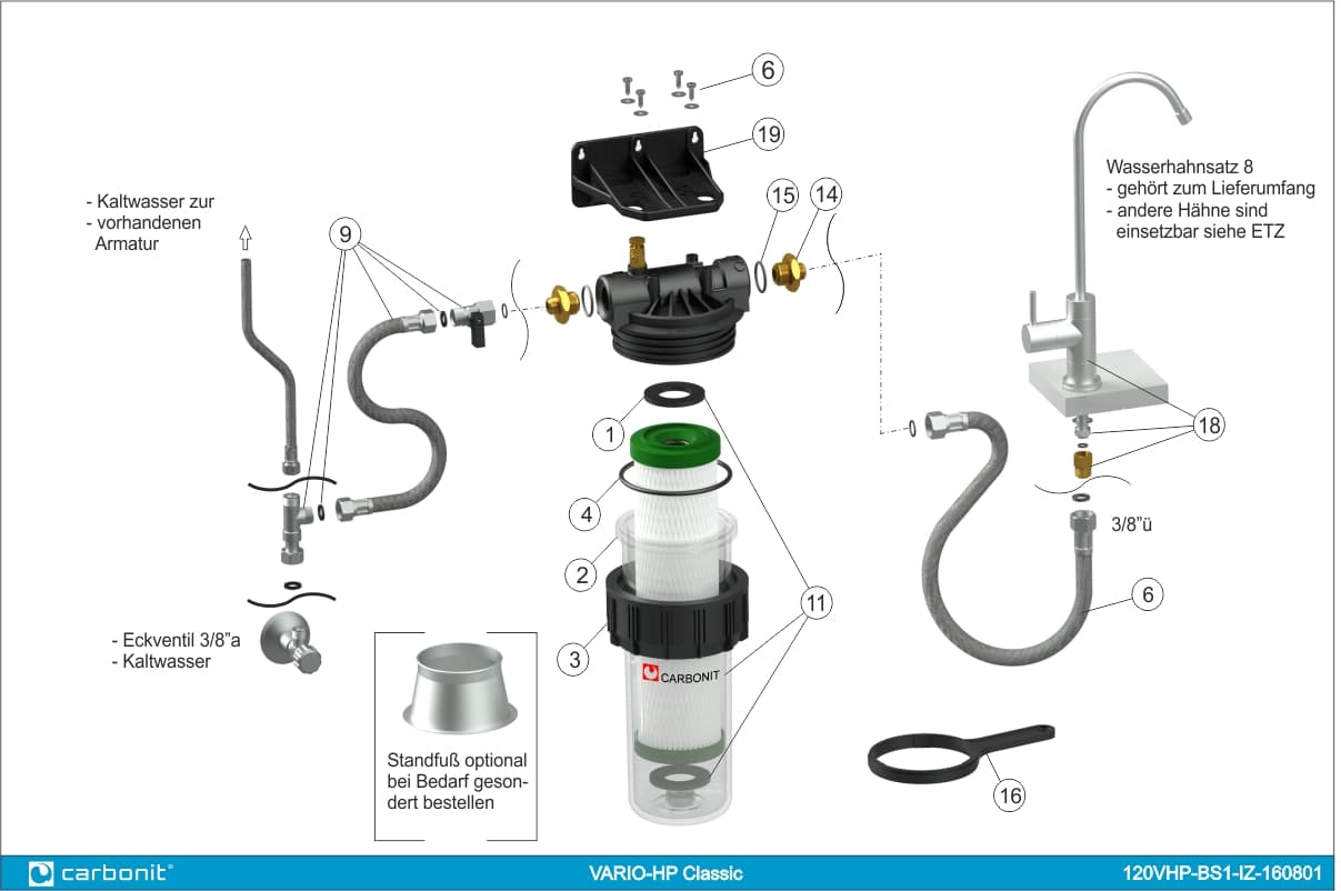 carbonit_vario-hp_classic_einbaufilter_zeichnung_stueckliste