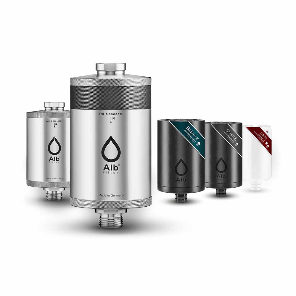 Edelstahl Duschfilter ELEMENT 3er_Alb Filter
