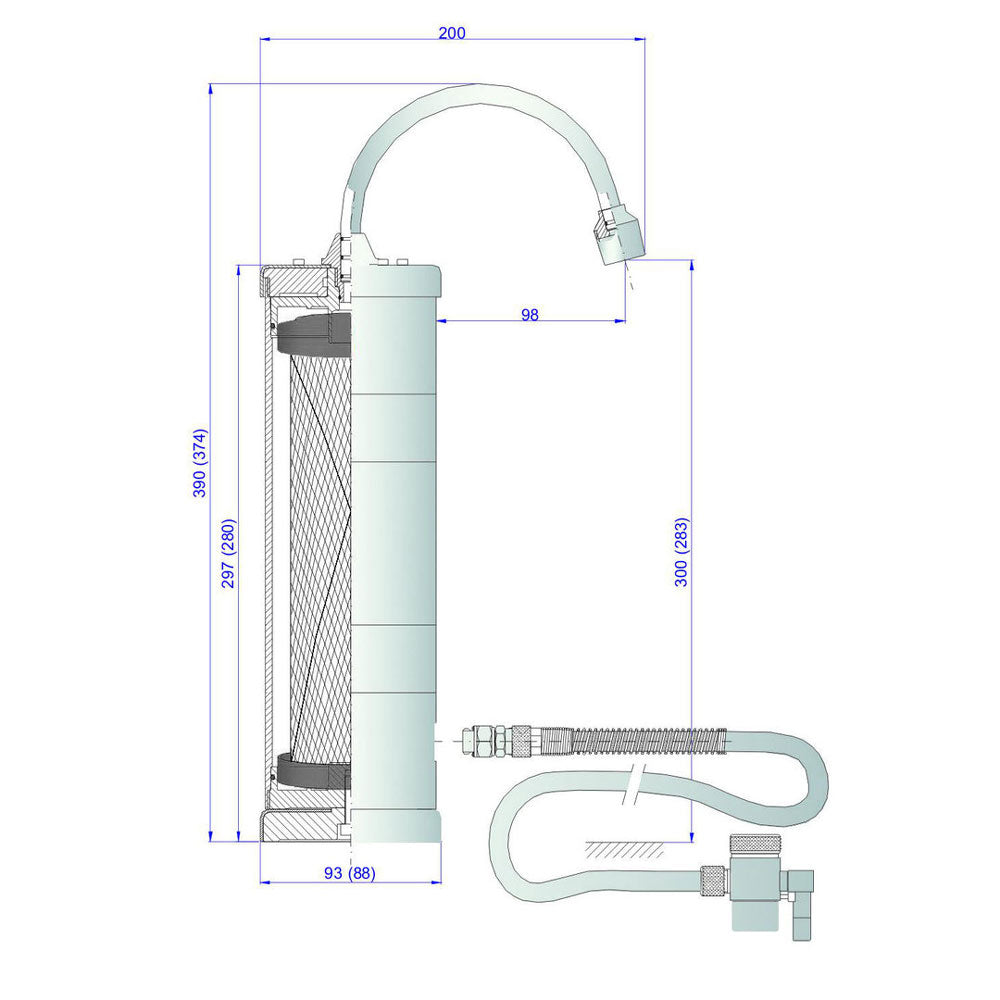 Zeichnung_Auftisch_Wasserfilter_Inox-A