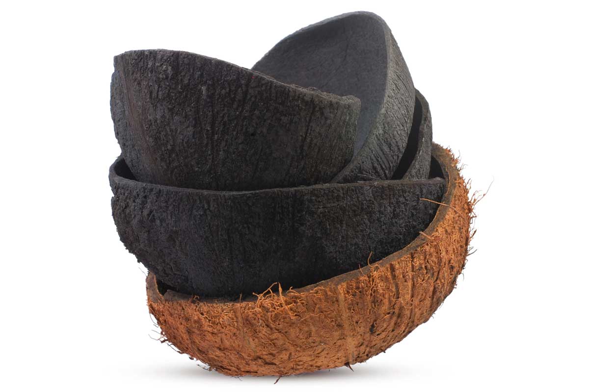 Aktivkohle-Wasserfilter aus aktivierter Kokussnuss-Schale / Bild: Anny-ben ID 659081064 (depositphotos.com)