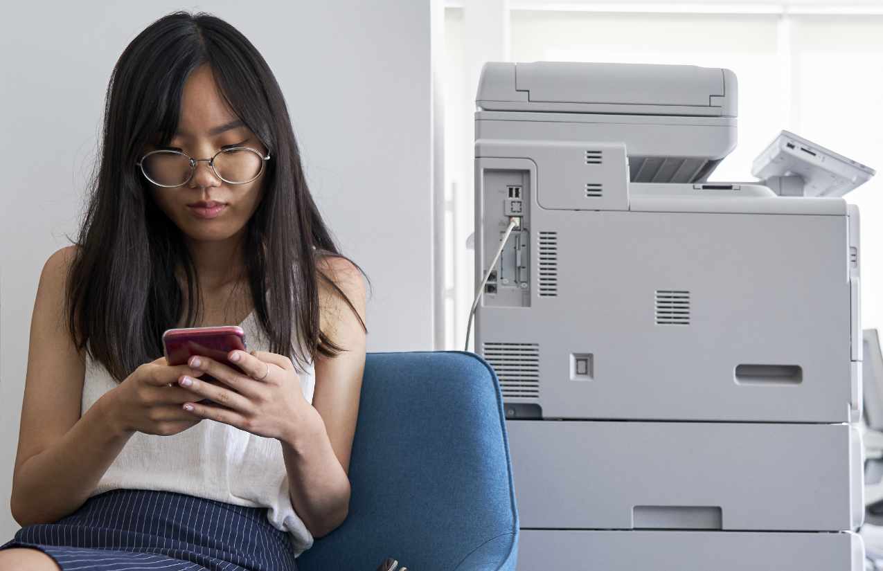 Ein Lasedrucker ist eine ungeahnte Feinstaubquelle in der Wohnung. @ Mindful Media /istockphoto.com