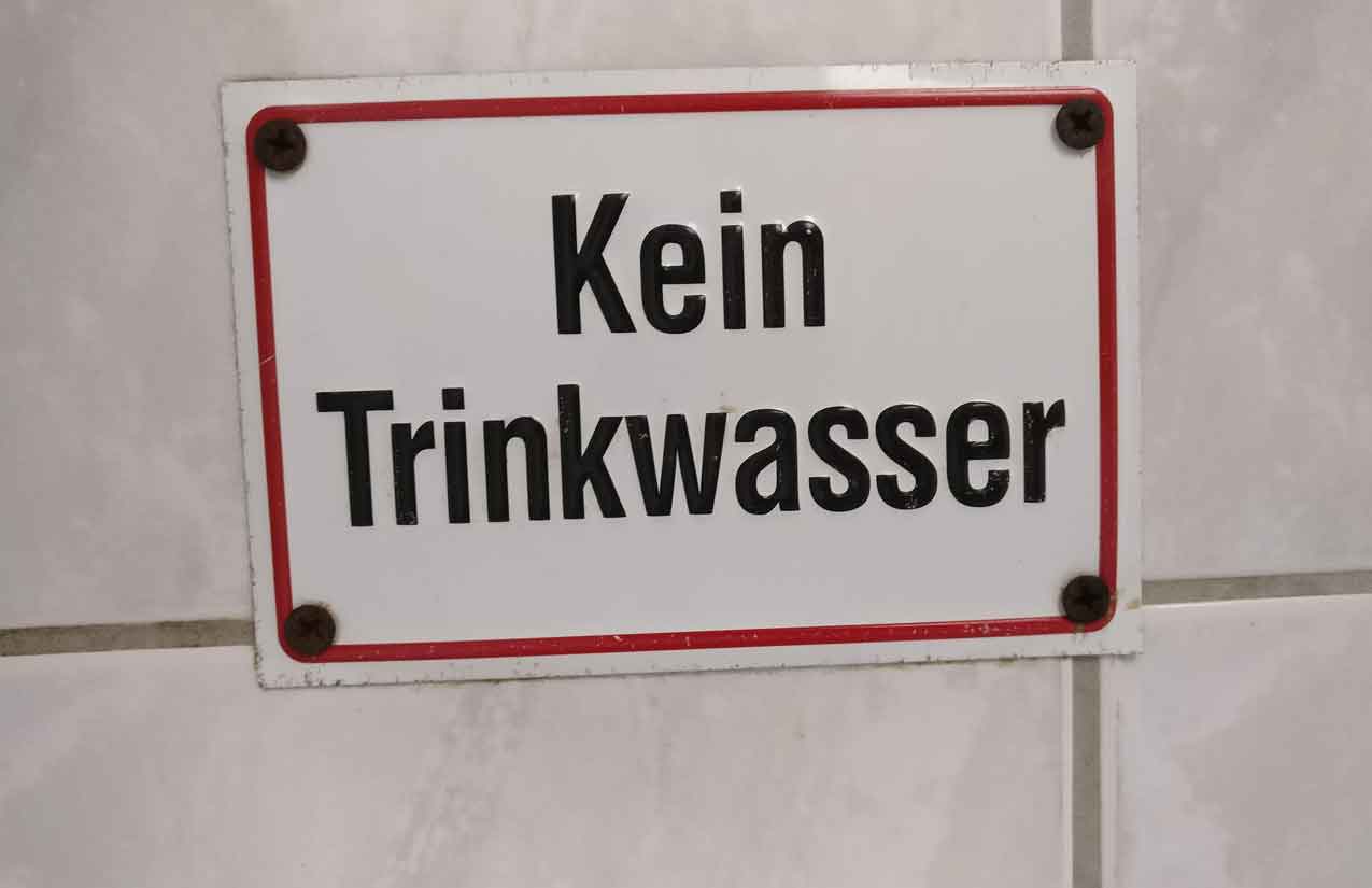 Kein Trinkwasser – was bedeutet das?