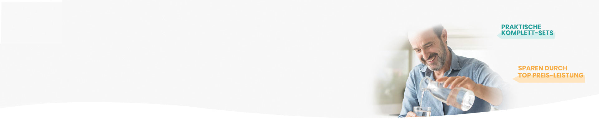 Wasserfilter Spar-Sets Herobild