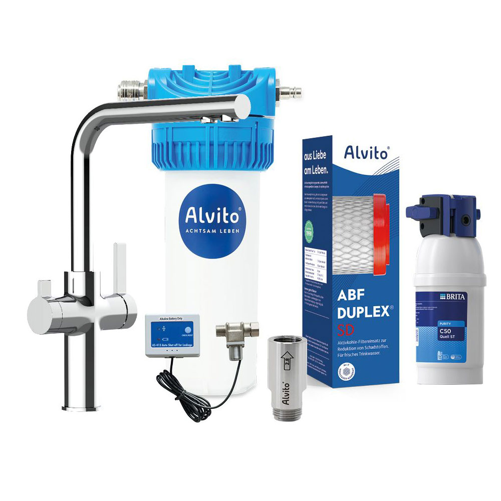 Alvito Einbau Wasserfilter Set Integral Complete