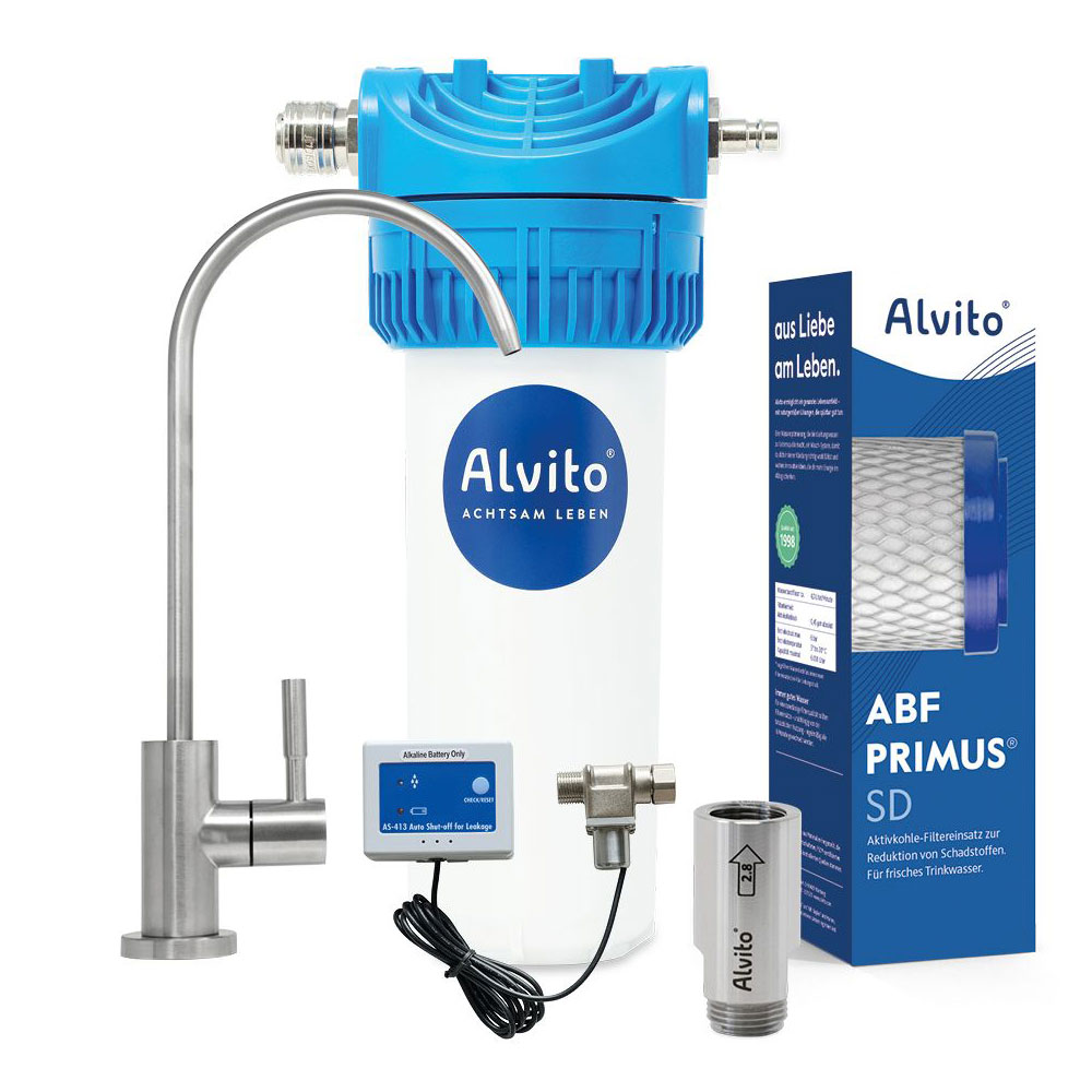 Alvito Einbau Wasserfilter Set Split Pro Komposition