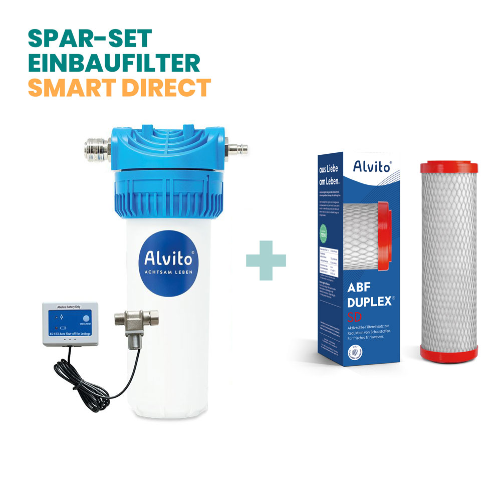 Alvito Einbau Wasserfilter Set Smart Direct Intro