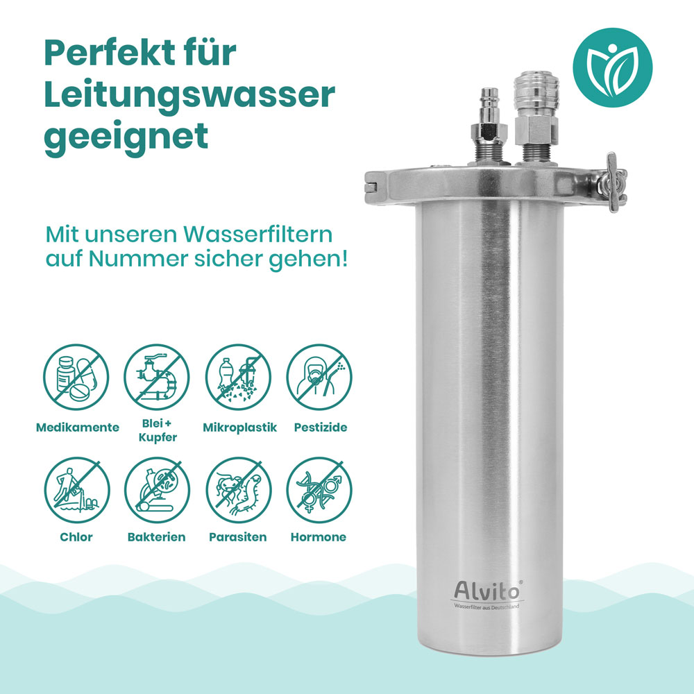 Inox T perfekt fuer Leitungswasser