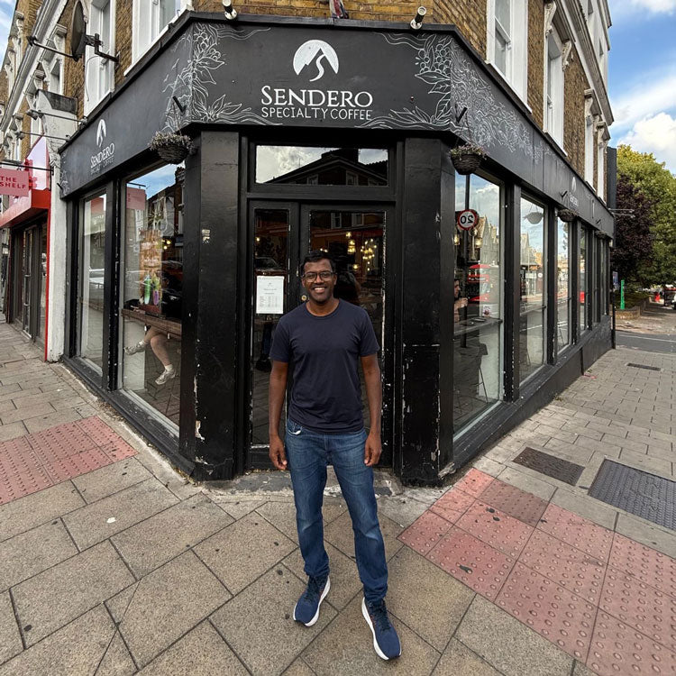 Sendero Coffee Shop in Clapham London