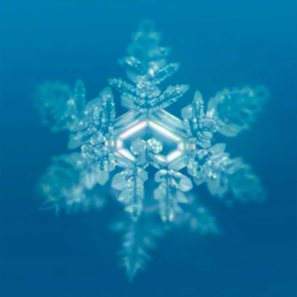 Sechseckiges hexagonales Wassercluster