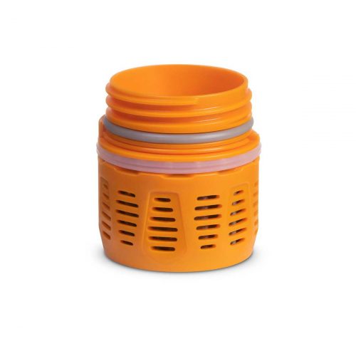 Grayl Ultrapress Ersatzfilter Patrone Kartusche Farbe Orange stehend