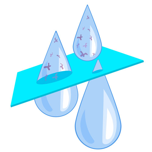 Darstellung Funktionsweise Umkehrosmose-Wasserfilter