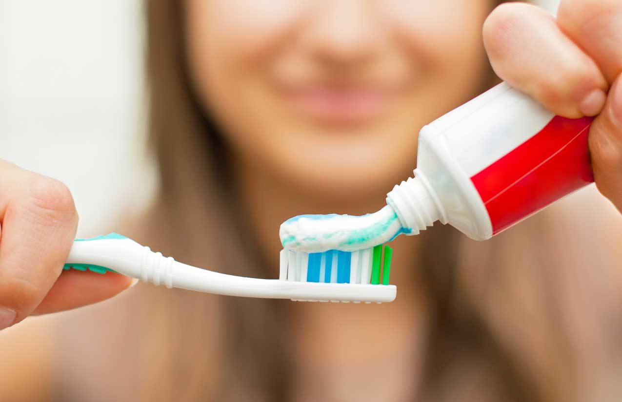Tipp Zahnpasta gegen Kalk